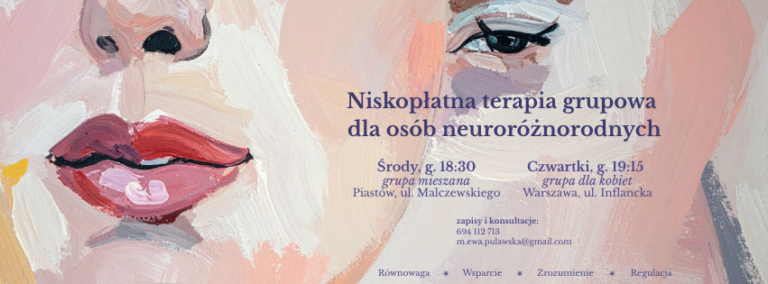 Niskopłatne grupy terapeutyczne dla osób neuroatypowych z ADHD i AuDHD w Warszawie Piastowie